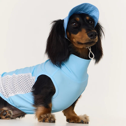 Yellow Dachshund Cooling Vest | UPF 50+ Quick-Dry | ArtisanUni