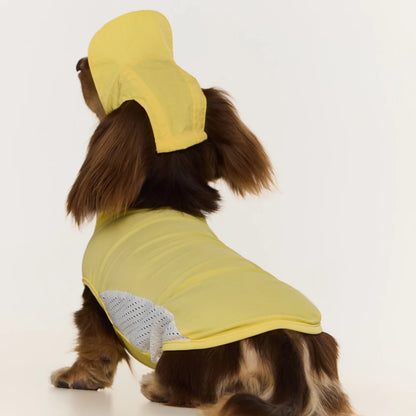 Yellow Cooling Hat | Wide Brim Sun Protection Cap | ArtisanUni