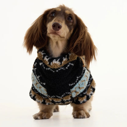 Patterned Dachshund Fleece Onesie