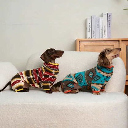 New winter Four-Legged sweaters for dachshunds |ArtisanUni