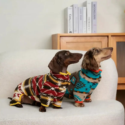 New winter Four-Legged sweaters for dachshunds |ArtisanUni