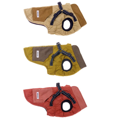 Dachshund Harness Coat | Fleece-Lined Vest with Glow-in-Dark Safety | ArtisanUni