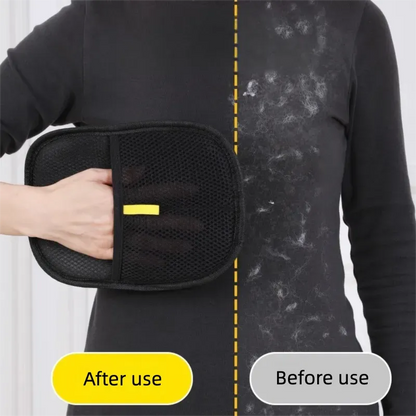 Hair removal gloves
